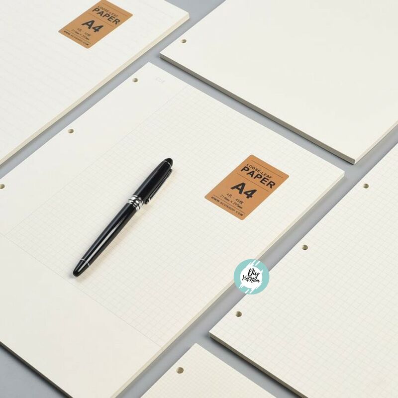 [HCM]GIẤY REFILL A4 4 LỖ