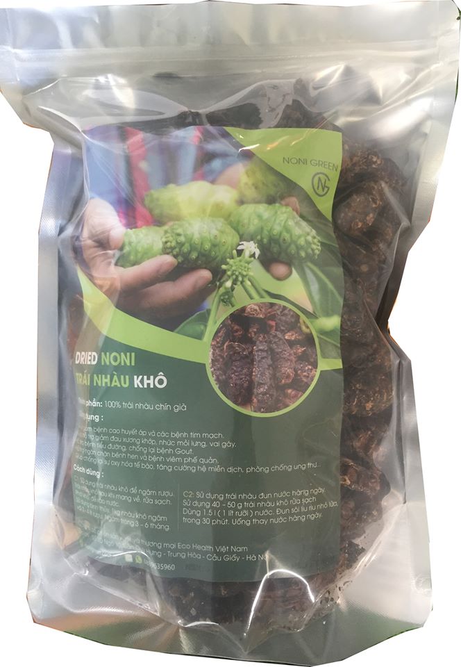 [HCM]Trái nhàu khô Noni Green chuyên ngâm rượu