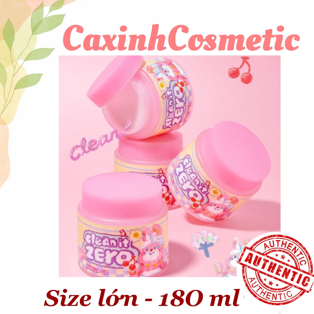 Tẩy trang dạng sáp banila co clean it zero cleansing balm orginial size 180 ml