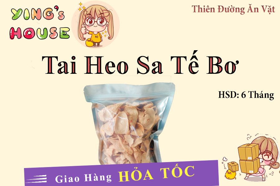 500gr tai heo sa tế bơ mắm ớt