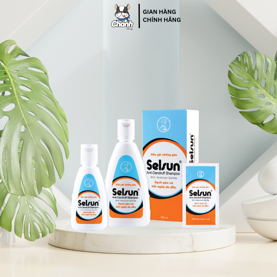 Dầu gội chống gàu Selsun Anti-Dandruff Shampoo Rohto sạch gàu và hết ngứa da đầu