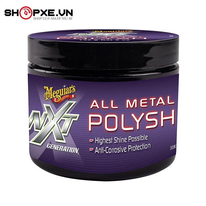 [HCM]Xi đánh bóng kim loại - Meguiars NXT Gen All Metal Polysh- G13005 142g