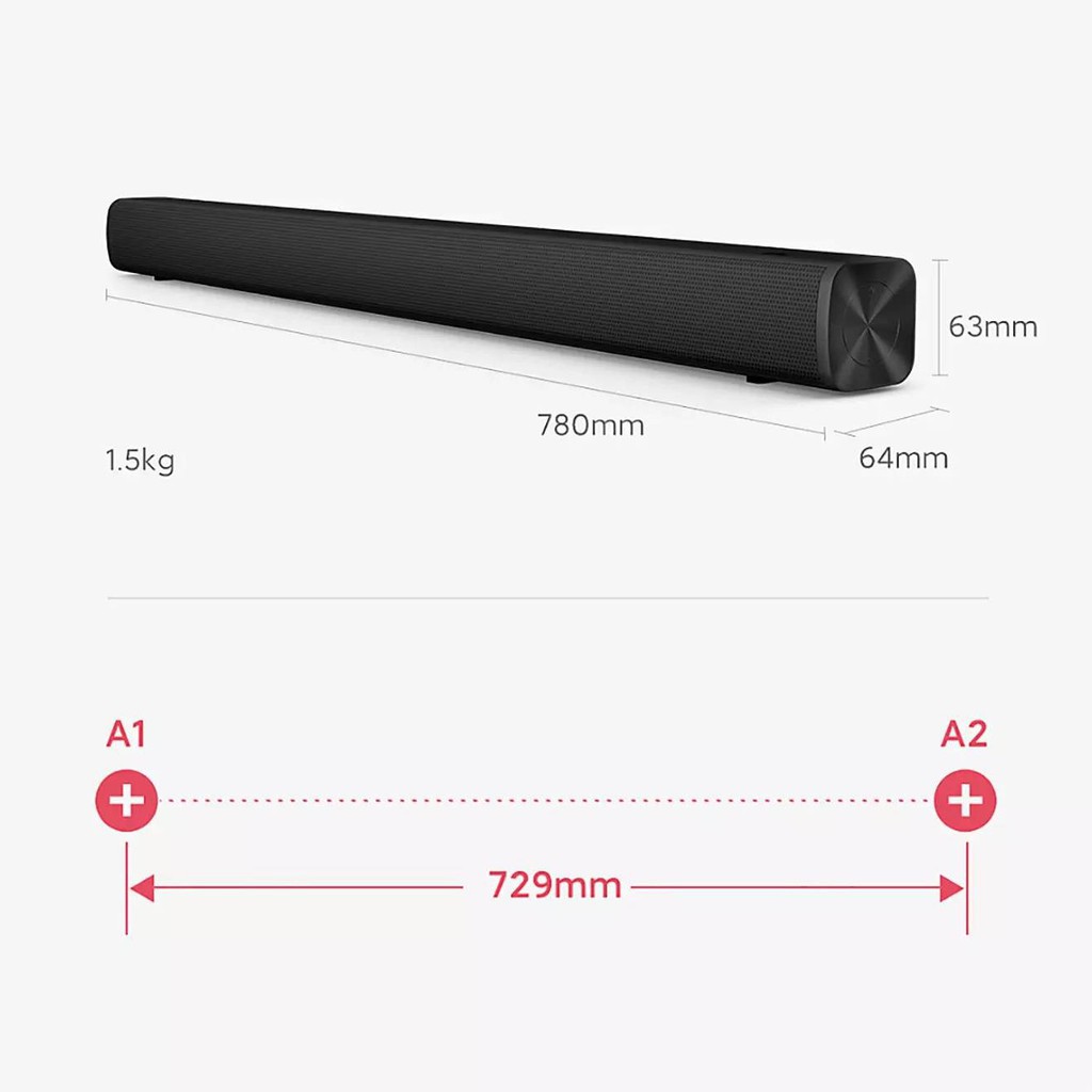 Loa thanh Soundbar Xiaomi Redmi TV công suất 30W Bluetooth 5.0