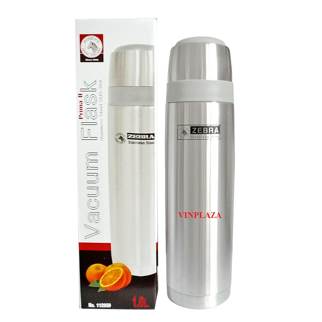 Bình giữ nhiệt zebra thailan 1l - prima ii 112959