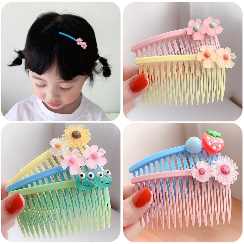 Lược cài tóc nhiều hình xinh xắn cho bé