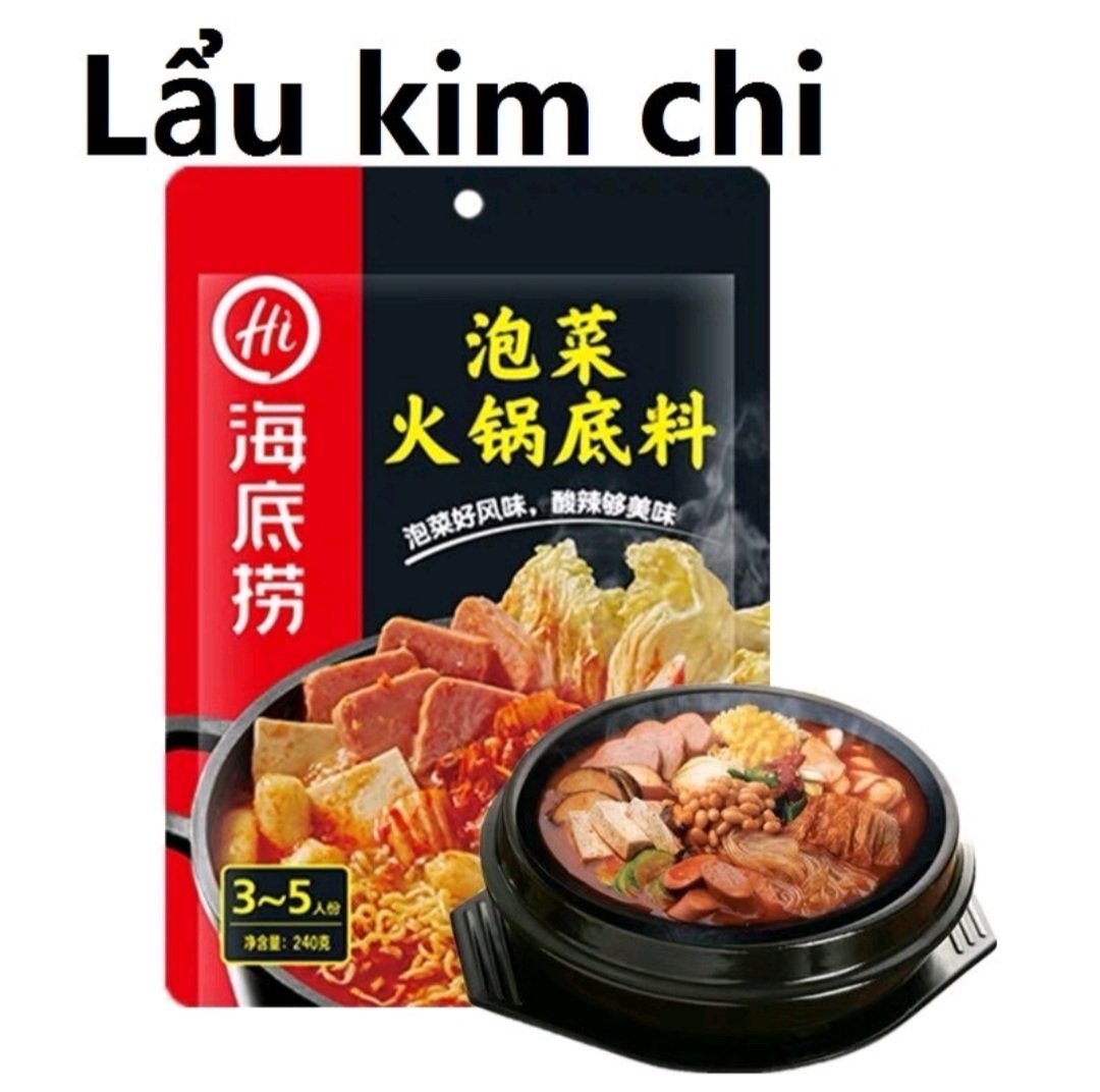 Cốt lẩu haidilao - lẩu kim chi