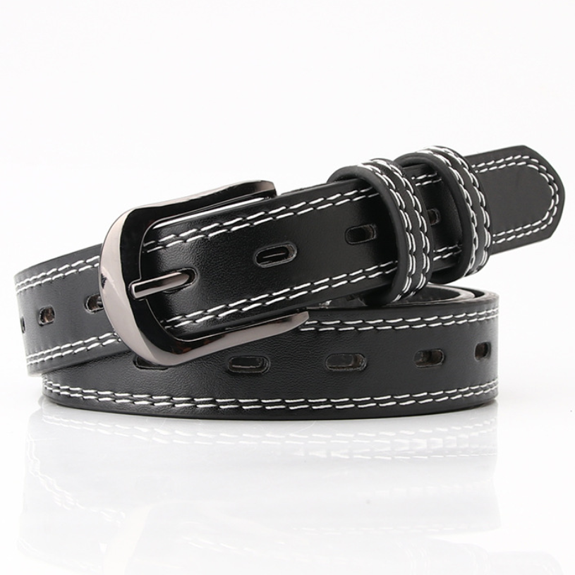 Thắt Lưng Nữ Dây Lưng Nữ Chất Liệu Da PU Khóa Kim Loại TL006 Shop Hoa Lan Dây Nịt Nữ Cute Tiện Dụng Cho Đầm Jeans Quần Âu Và Short