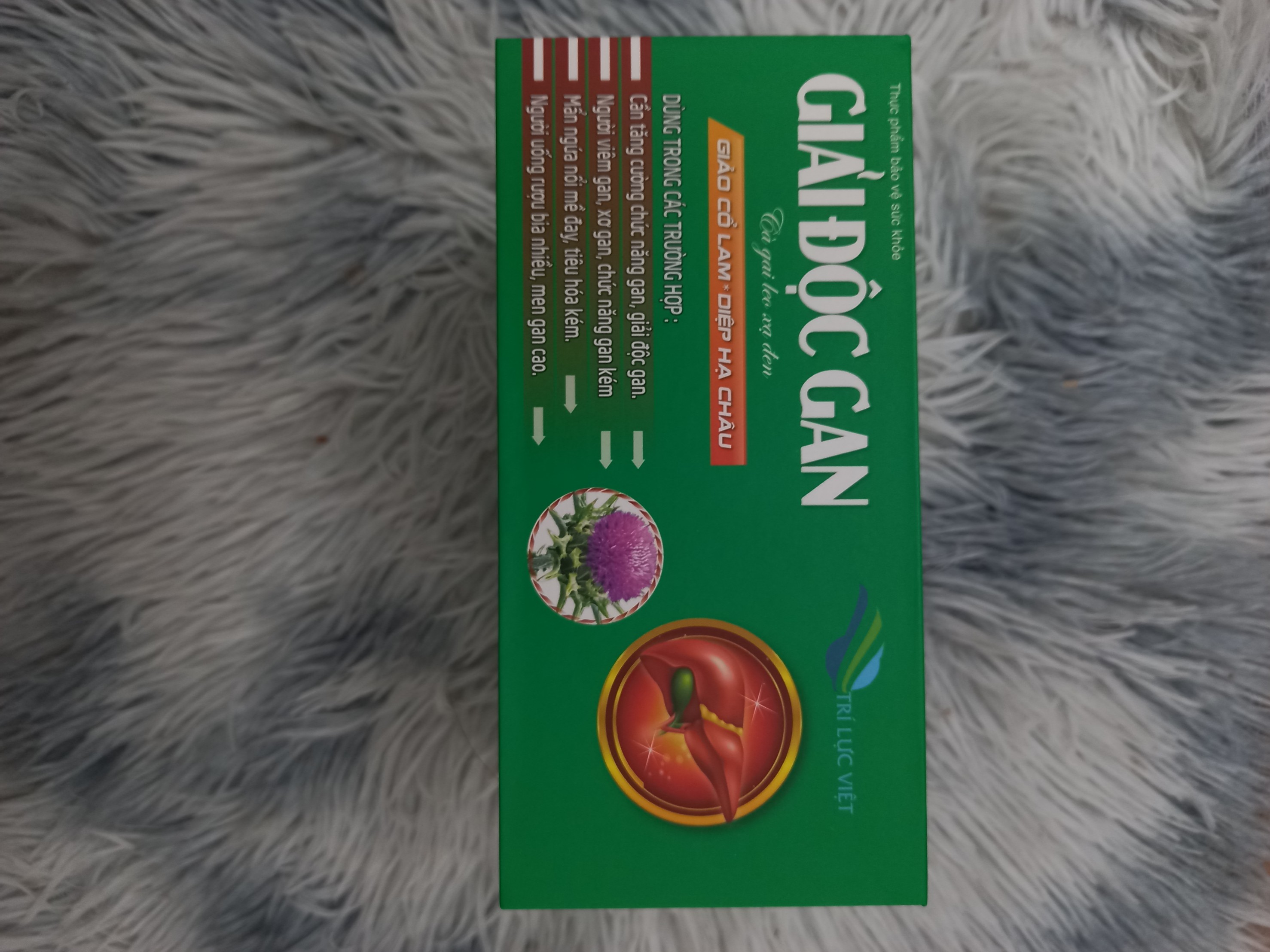Viên uống giải độc gan Cà gai leo xạ đen - bổ gan cà gai leo giúp tăng cường chức năng gan ,giải độc bia rượu