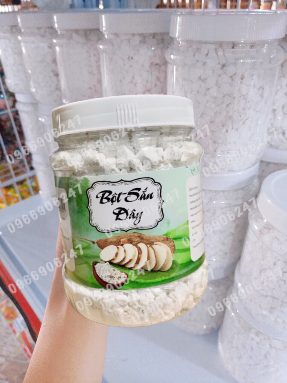 500gr bột sắn dây nhà làm uống thanh nhiệt giải khát