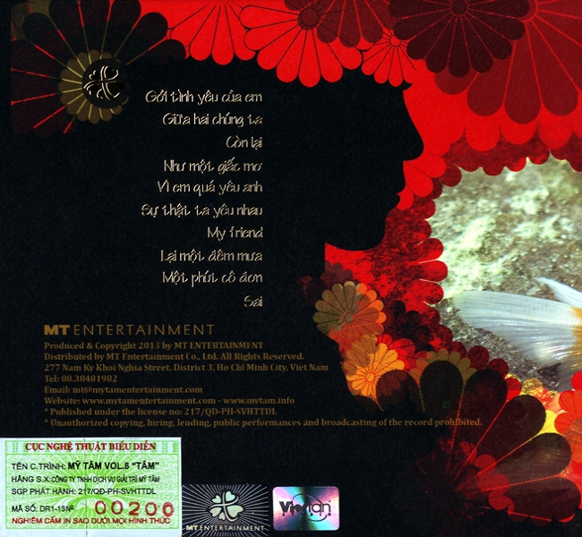 Đĩa dvd nhạc mp3, DVD 100 ca khúc tuyển chọn Mỹ Tâm cho đầu đĩa ô tô, gia đình