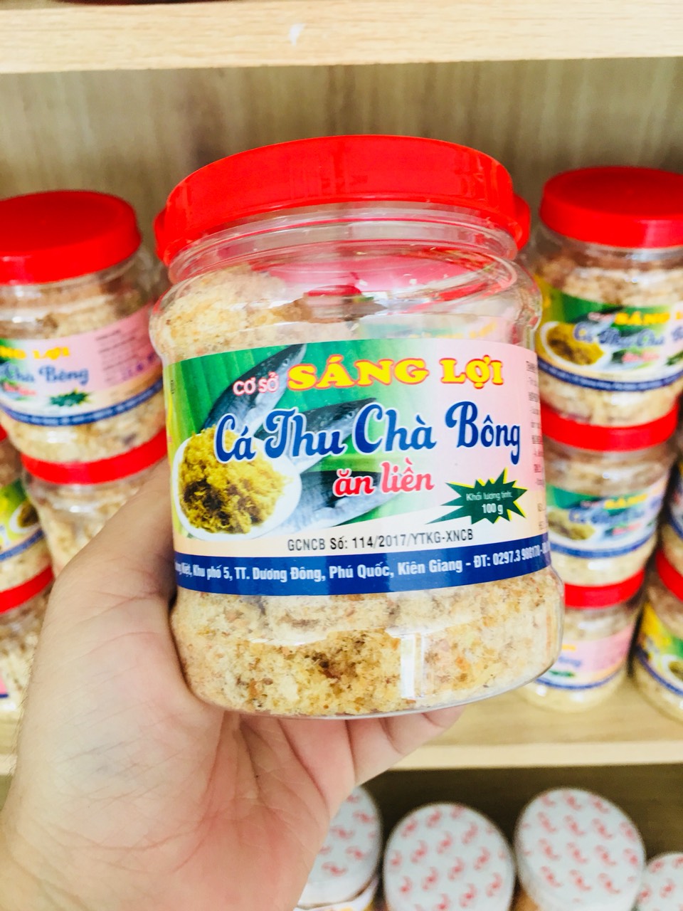Cá Thu Chà Bông Đặt sản Phú Quốc thơm ngon 100gr