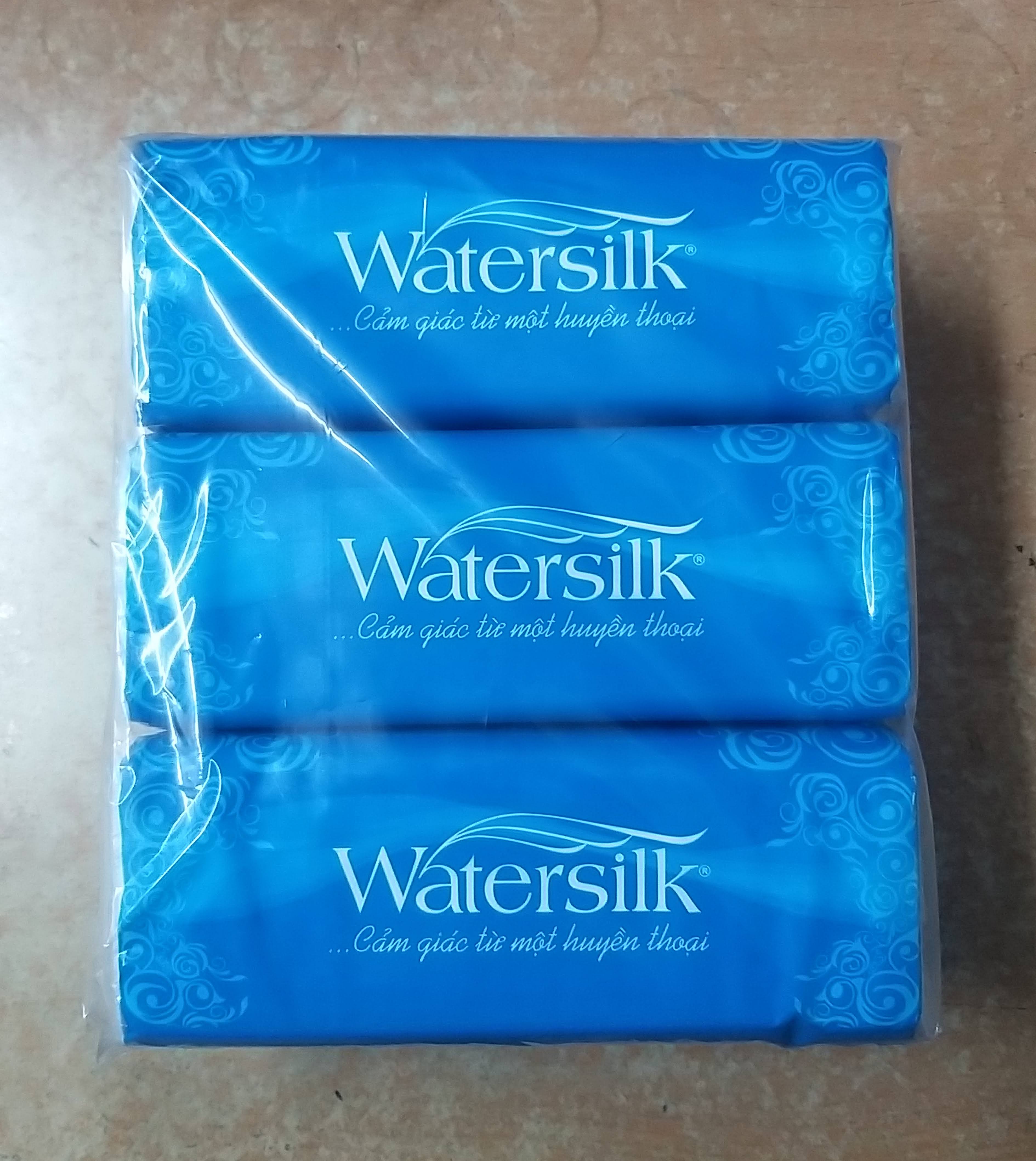 Combo 3 gói khăn giấy rút Watersilk