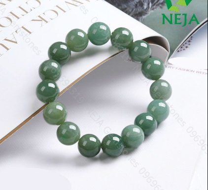 [HCM]VÒNG CHUỔI NGỌC CẨM THẠCH ĐÁ THIÊN NHIÊN .hình chụp thật đẹp y hình (8 iy)