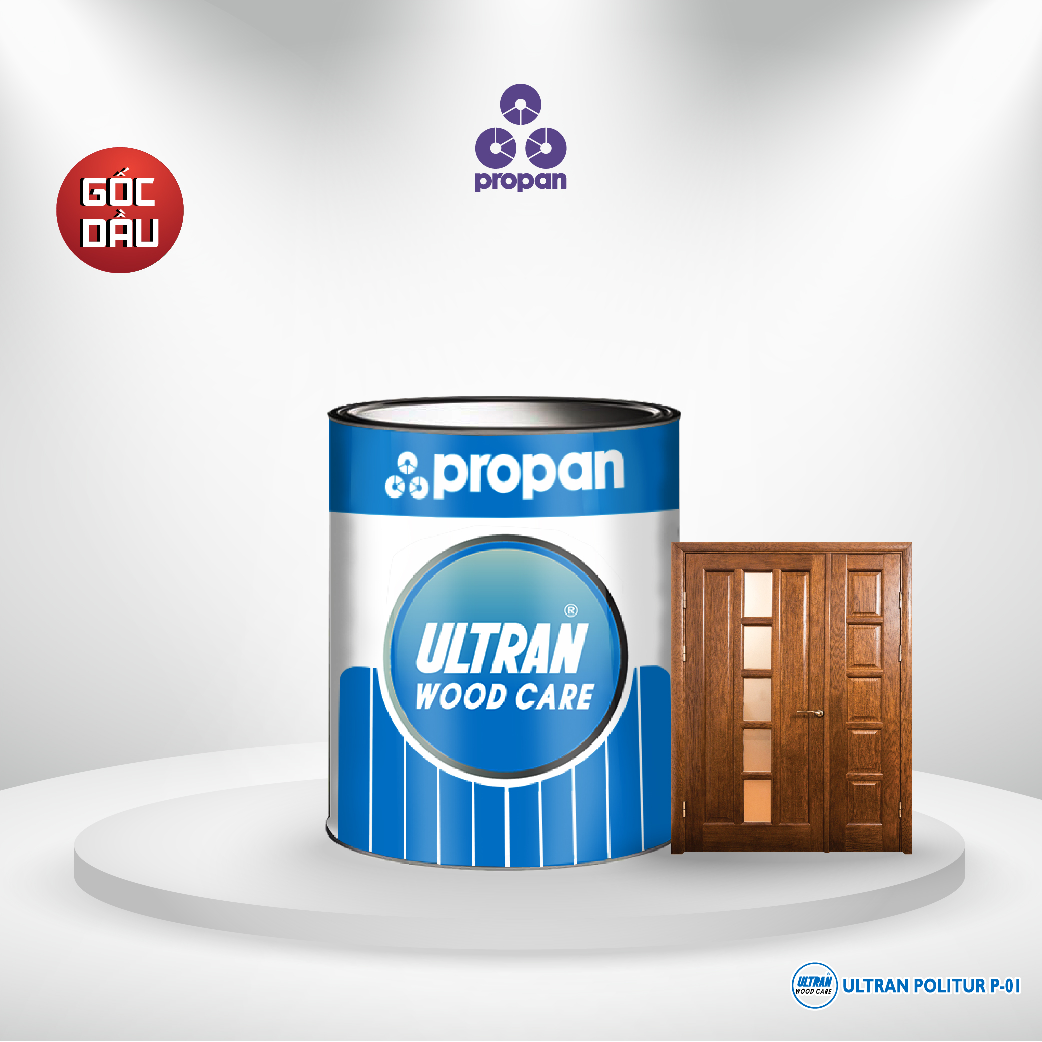 Propan - ULTRAN POLITUR - P-01 - Sơn Gỗ 1K PU - 1 lít
