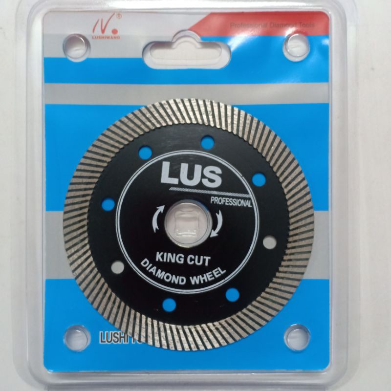 Lưỡi cắt gạch, bê tông, cắt đá đa năng Lus cao cấp phi 110, 150, 180, hàng chính hãng chất lượng cao, cắt ngọn và mịn