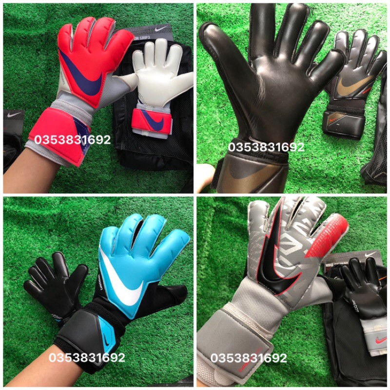 Găng tay thủ môn bền,dính bóng size 7,8,9,10