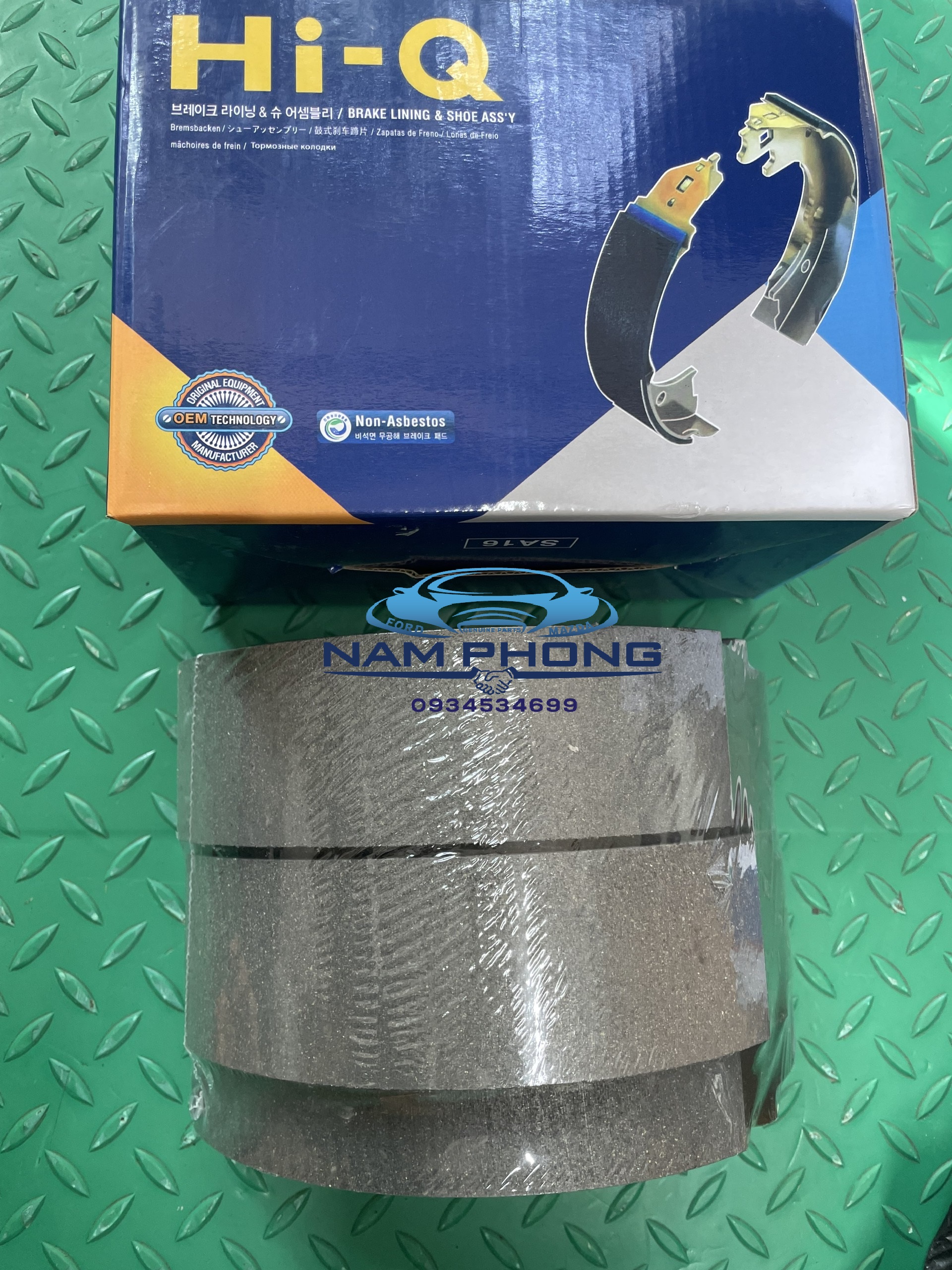 Má phanh sau Huyndai Porter Guốc phanh sau Huyndai Porter 03 LD - 583504EA00