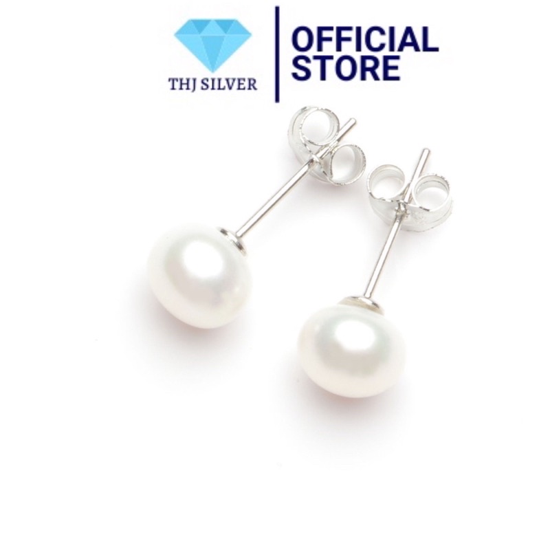 Bông nụ trai chốt cắm chuẩn bạc ta-thj silver