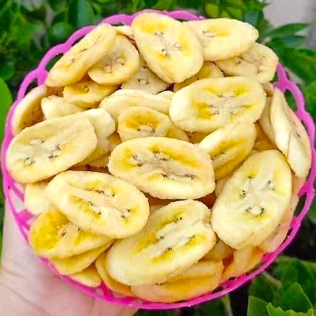 COMBO 2KG CHUỐI SẤY GIÒN NGUYÊN CÁNH GIÒN NGON