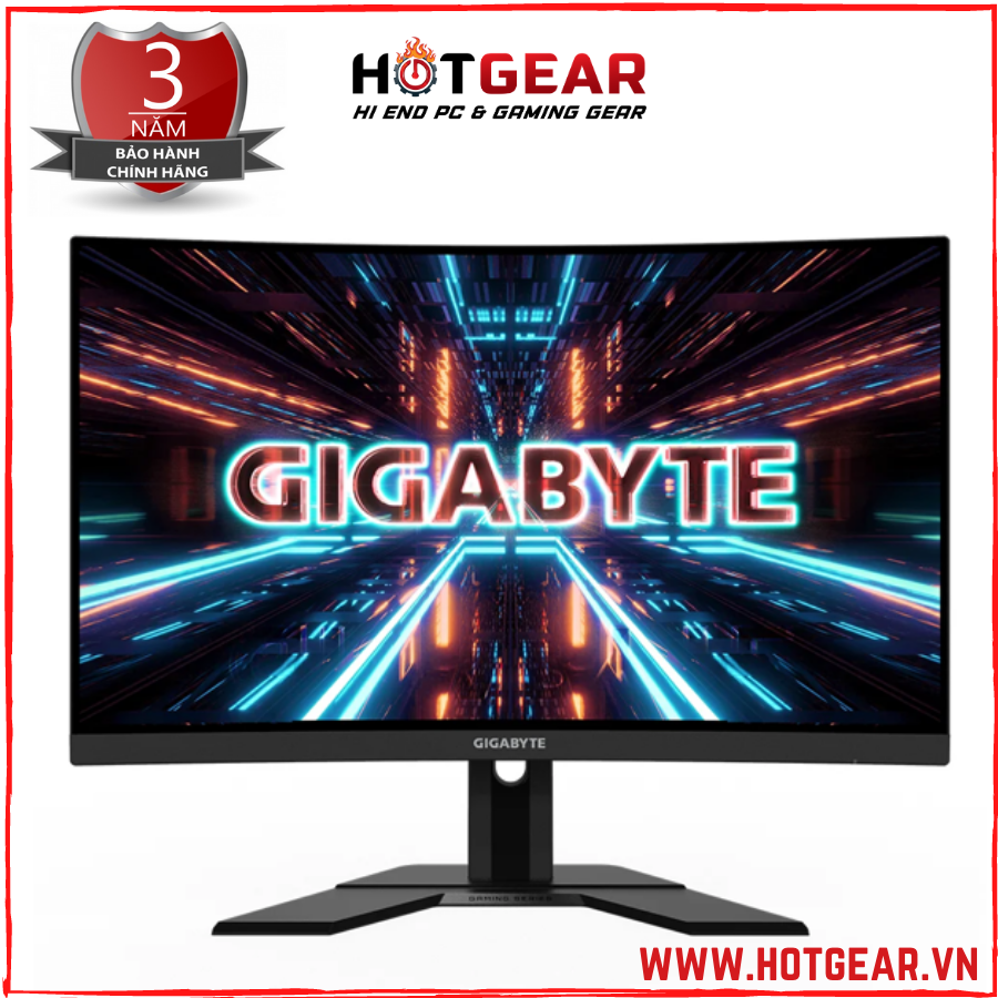 Màn hình cong gigabyte g27fc 27" va 165hz chuyên game