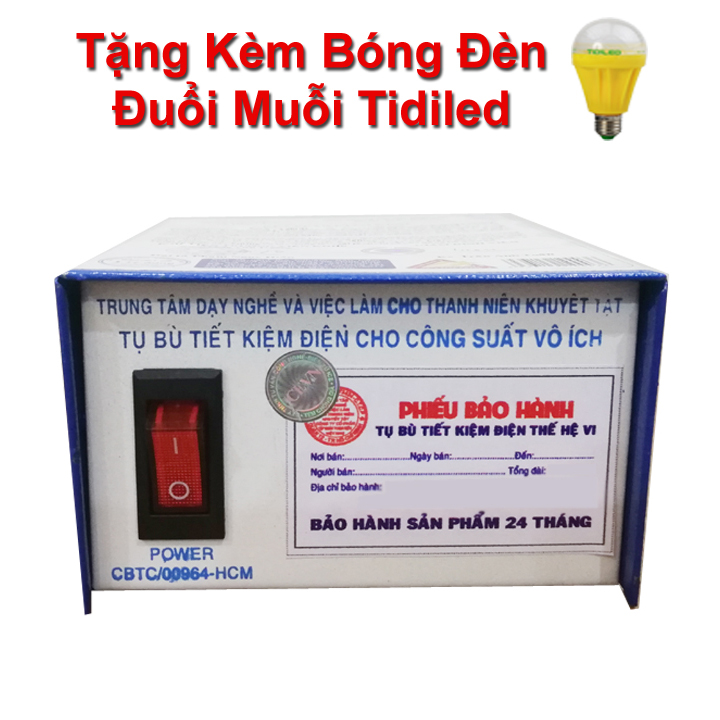 Tụ Bù Tiết Kiệm Điện Thế Hệ VI - Tạo Xung Triệt Sóng Răng Cưa
