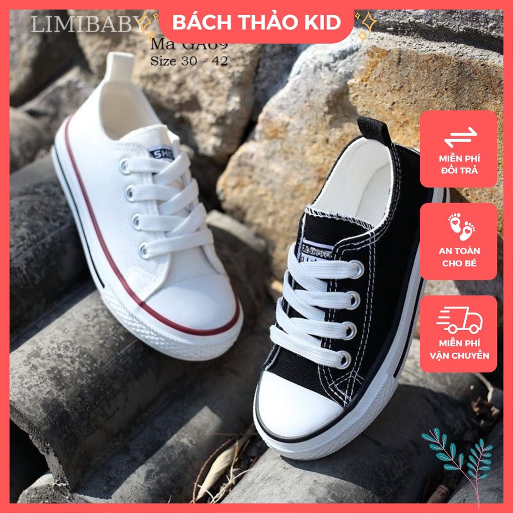 Giày thể thao cho bé cổ thấp con vers phong cách Hàn Quốc