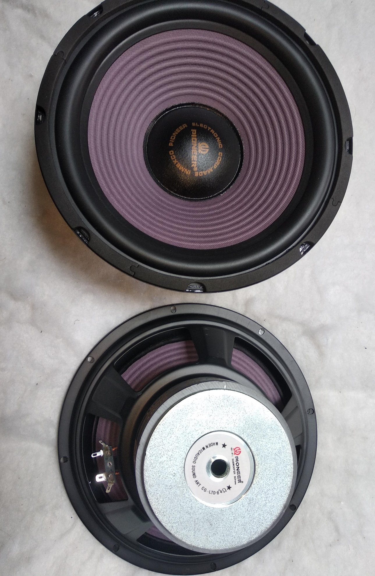 Đôi bass 25 pioneer từ kép cao cấp,mạnh mẽ và đầy uy lực