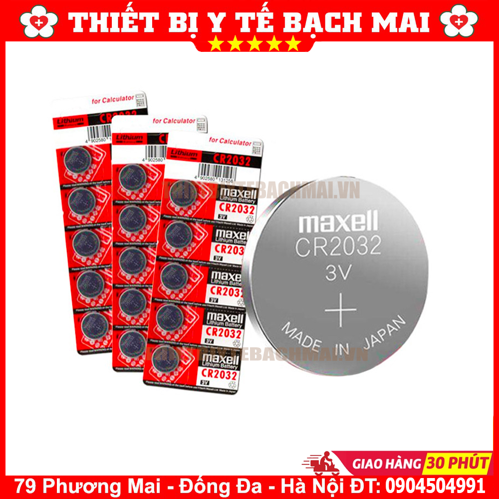 Pin dành cho các loại máy điện tử maxell cr2032