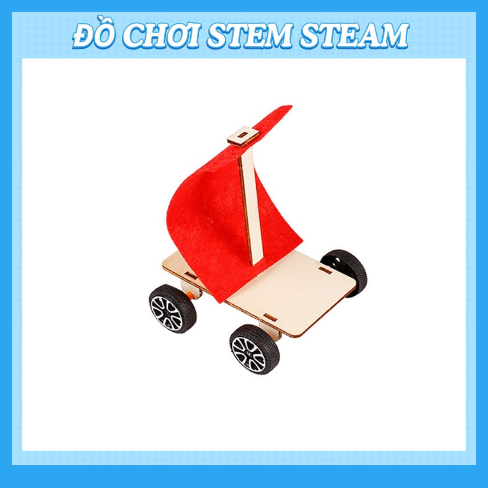 Đồ Chơi STEM STEAM – Xe Buồm - Đồ Chơi Giáo Dục Khoa Học