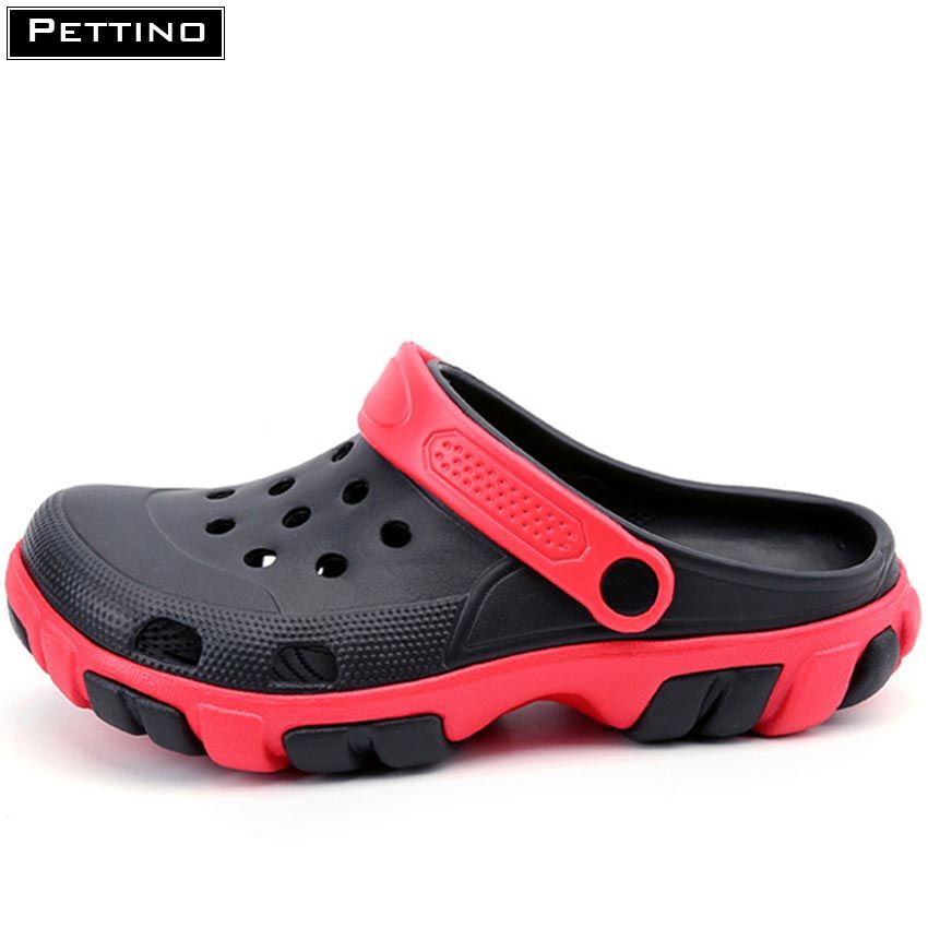 [VOUCHER 30K - MUA 2 GIẢM 5%] Dép sục nhựa nam nữ, dép đi mưa, nhẹ thoáng ,mềm mại, êm chân chống trơn, chống hôi chân PETTINO - LLTT03
