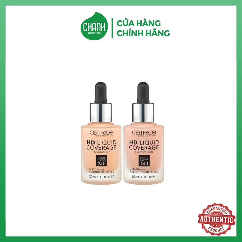 Kem nền Catrice HD Liquid Coverage Foundation