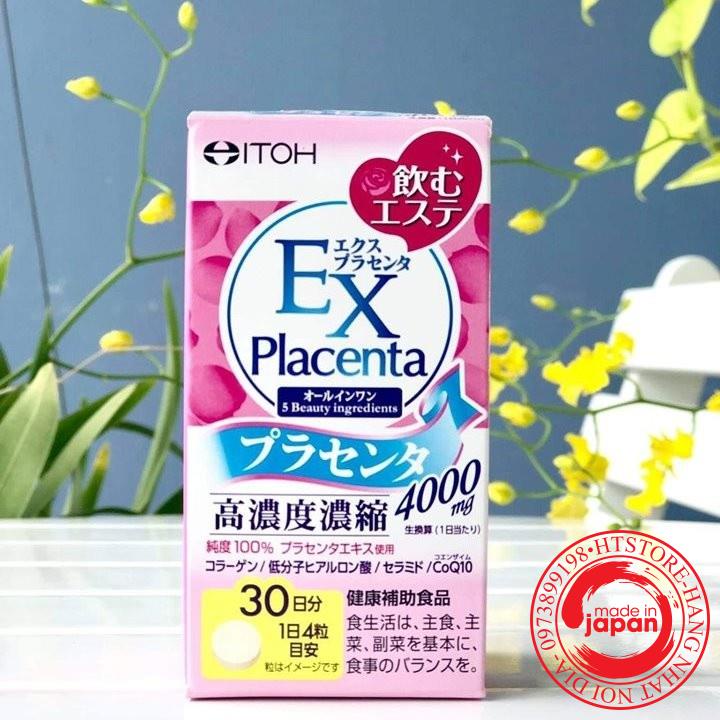 Viên uống collagen nhau thai cừu Itoh EX Placenta Nhật Bản