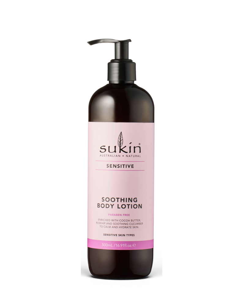 Sữa Dưỡng Thể Cho Da Nhạy Cảm Sukin Sensitive Soothing Body Lotion 500ml