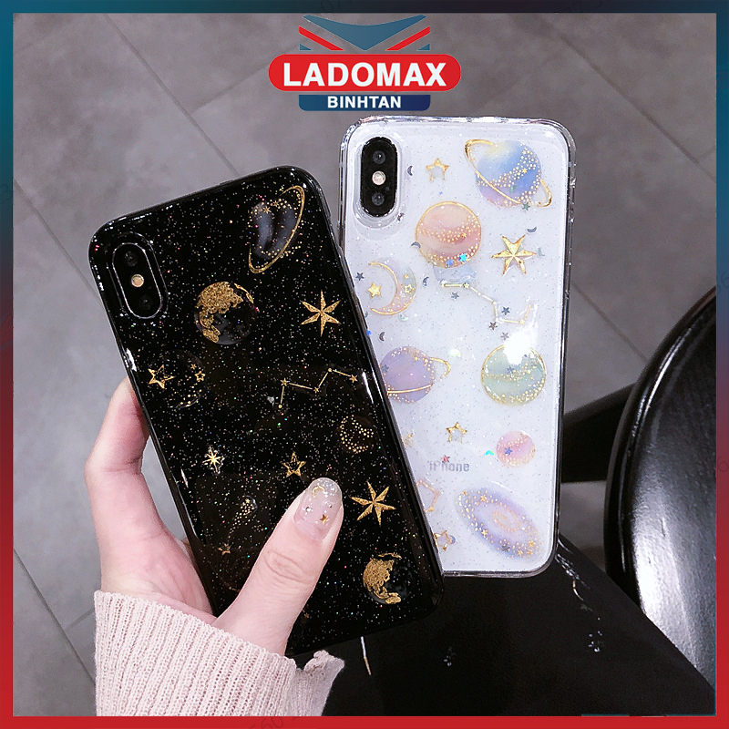 Ốp lưng Iphone hoạ tiết bầu trời silicone dành cho Iphone6/6plus/7/8/7plus/8plus/11/11 pro max / x / xr /xs max