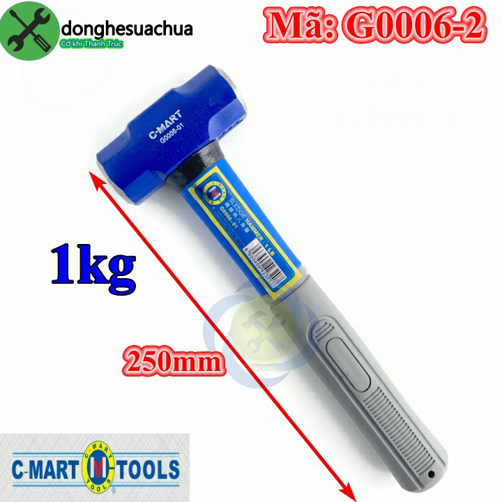 Búa tạ 1kg c-mart g0006-2