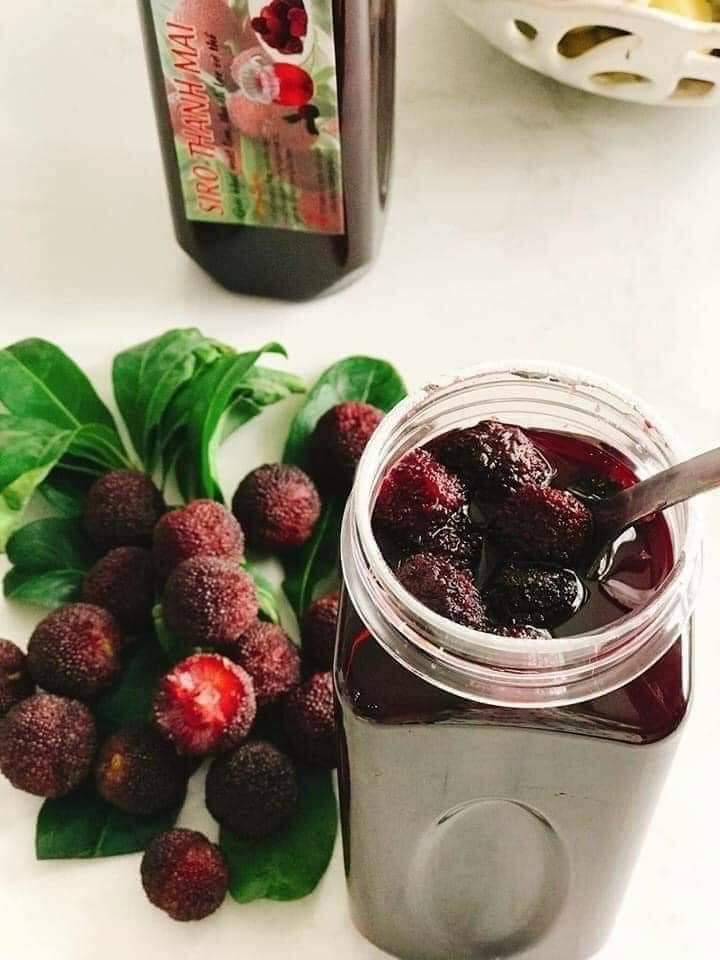 Siro thanh mai ngâm đường