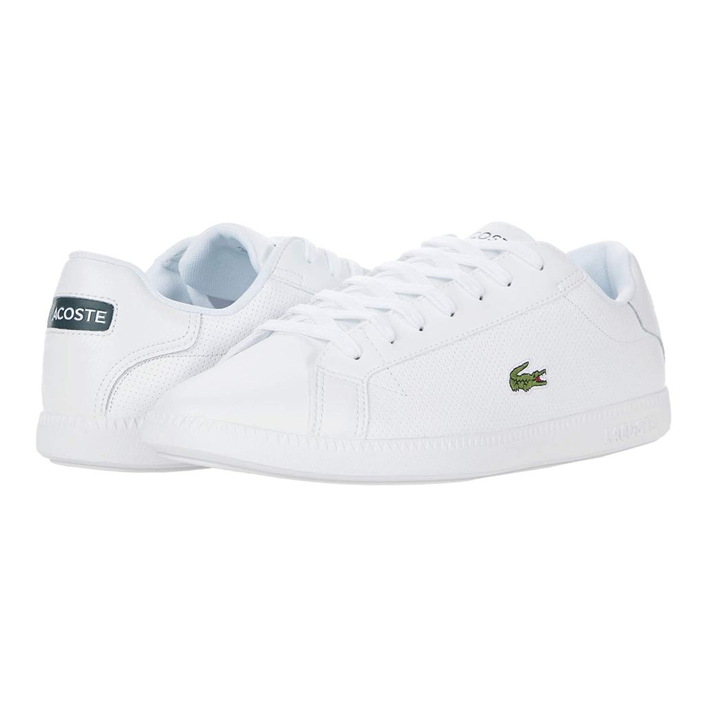 [FreeshipMAX] Giày Lacoste Graduate 0721 – Trắng/Xanh