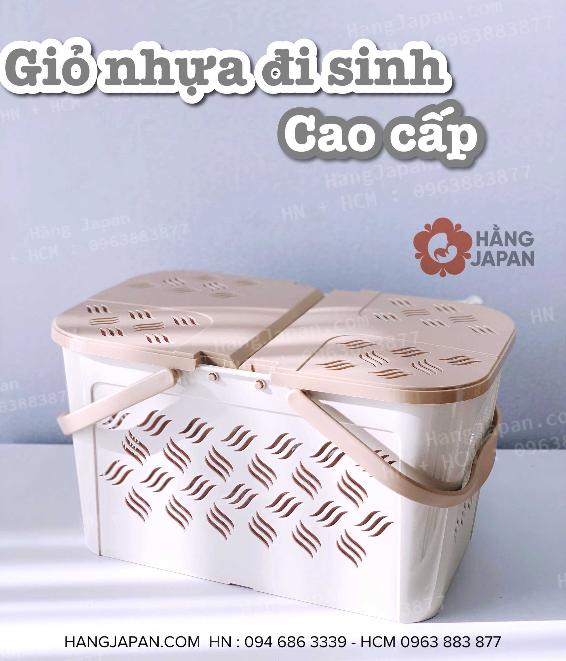 Làn nhựa giỏ nhựa đi sinh Monmon cho các mẹ bầu chuẩn bị sinh & sau sinh
