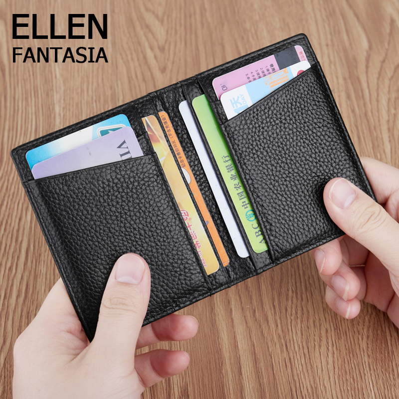ELLEN Fantasia Bao đựng danh thiếp Bao đựng thẻ mỏng Bao đựng thẻ đơn giản  Công suất lớn