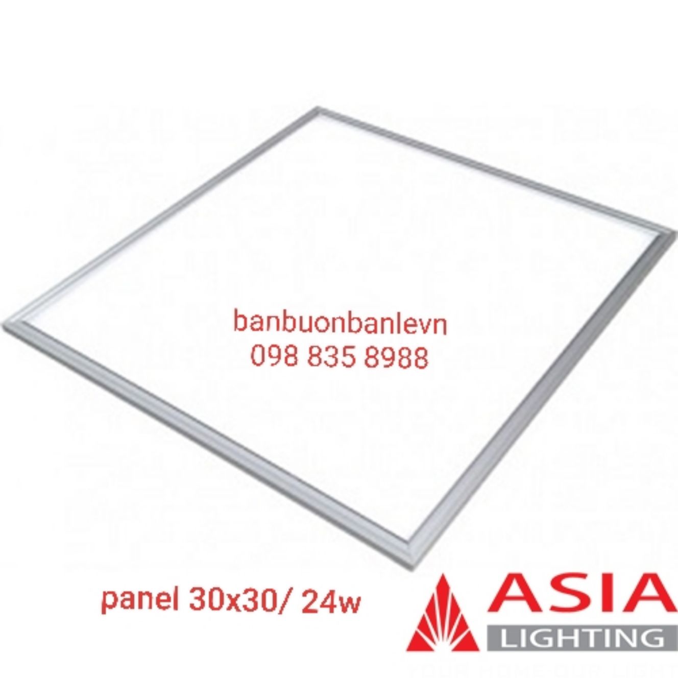 Đèn led panel tấm 30x30 -24w asia