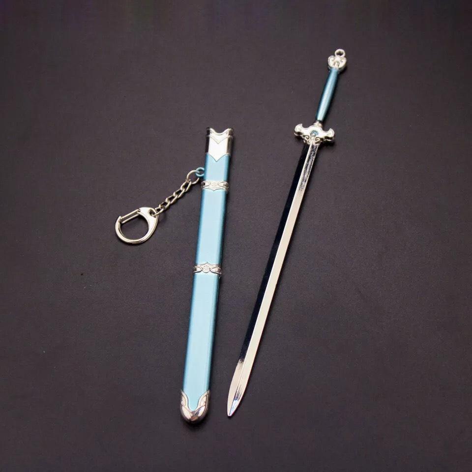 Móc khóa kiếm Ma đạo tổ sư Lam Vong Cơ phim trần tình lệnh cổ trang Ngụy Vô Tiện Tiêu Chiến Vương Nhất Bác