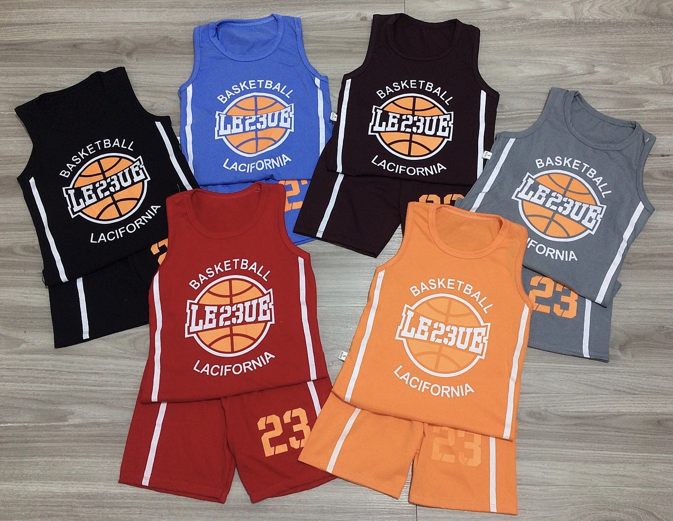 [SIZE ĐẠII] BỘ BA LỖ BASKETBALL SỐ 23 CHẤT COTTON MỀM MÁT CHO BÉ YÊU SIÊU CƯNG 18-21KG. VIDEO THẬT. BIBO BABY SHOP