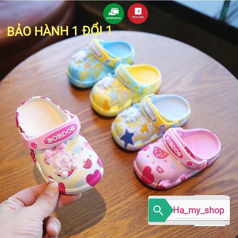 Dép trẻ em, dép cho bé trai bé gái Bobdog siêu nhẹ 💖