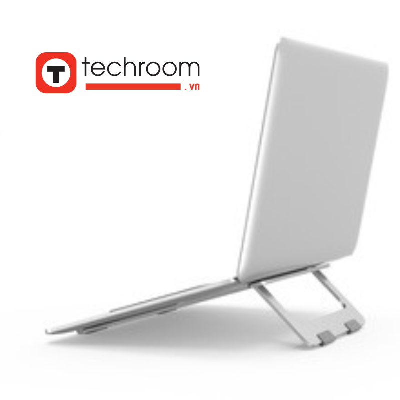 Giá đỡ Macbook laptop surface cao cấp có thể gấp gọn kiêm giá kê tản nhiệt TTR06 - Techroom.vn