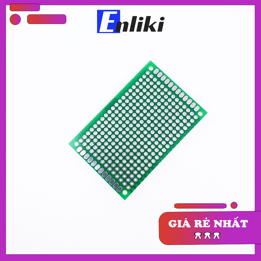 Mạch test đục lỗ 2 lớp 4x6cm