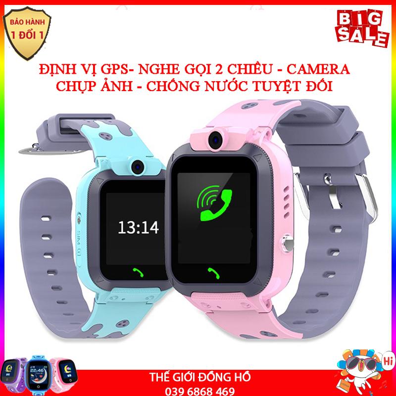 Đồng hồ định vị trẻ em GPS ECO E16 Chống nước IP67, có Camera chụp ảnh từ xa, đồng hồ thông minh trẻ em chống nước bảo hành 1 đổi 1 tại Thế Giới Đồng Hồ