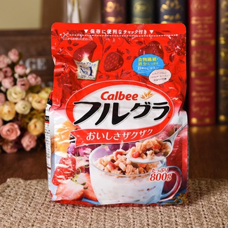 Ngũ cốc calbee 800g nhật bản