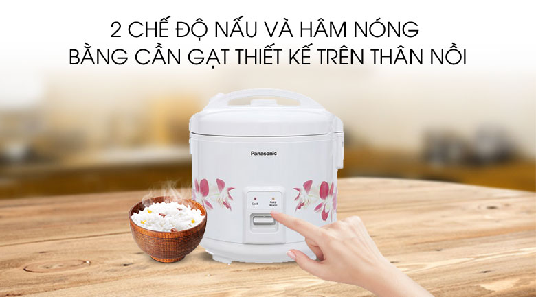 Nồi cơm điện panasonic 1.8 lít sr-mvn187hra