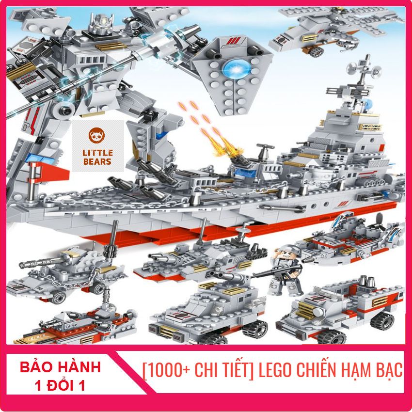 Lego chiến hạm bạc