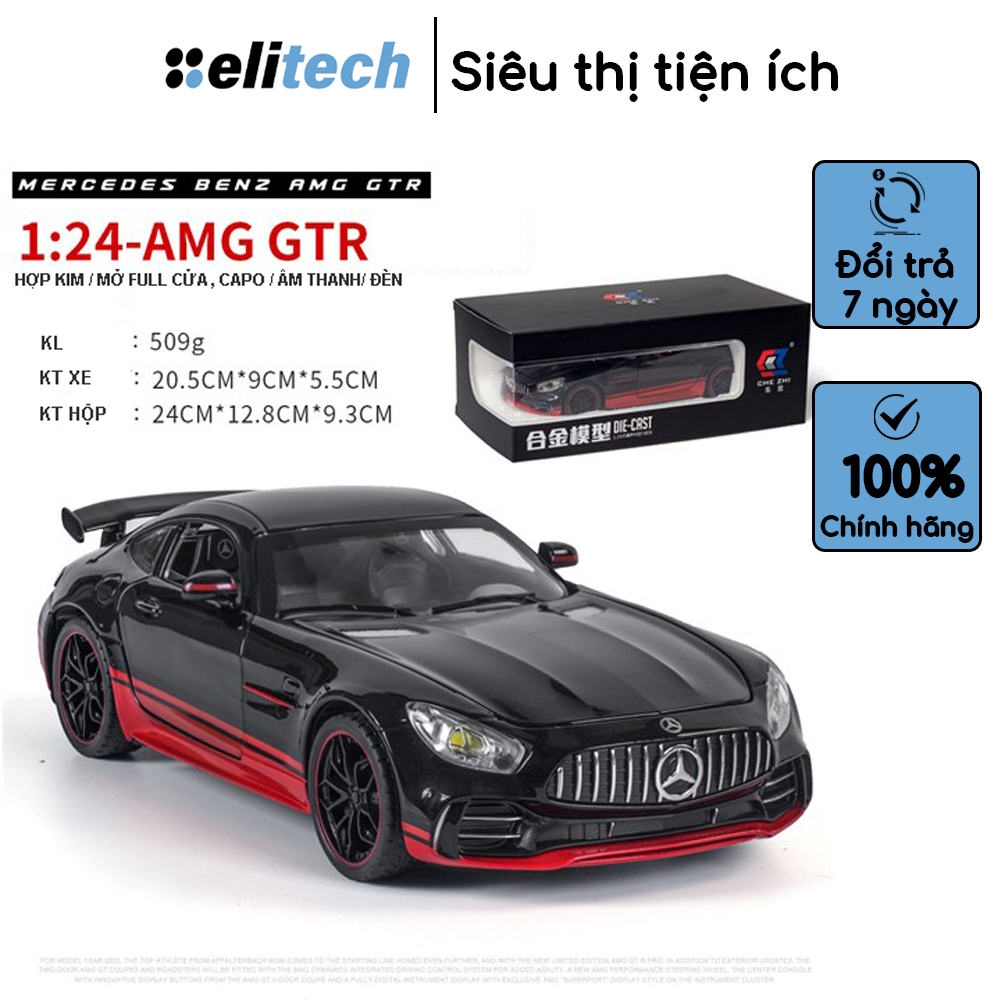 Xe mô hình Xe mô hình Mercedes AMG GT-R hãng Che Zhi tỉ lệ 1:24 phong cách thể thao